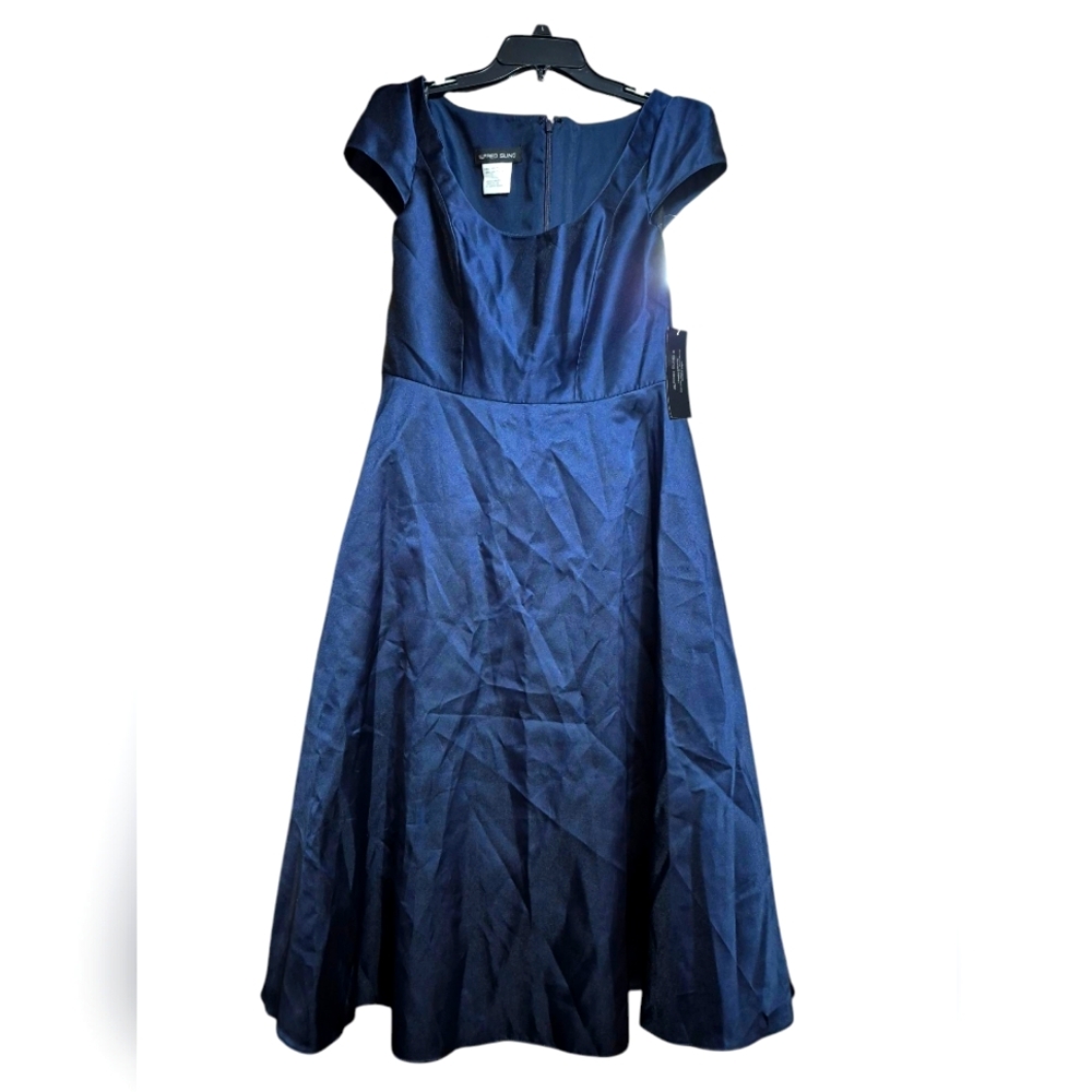 Alfred Sung Navy Dress [12]